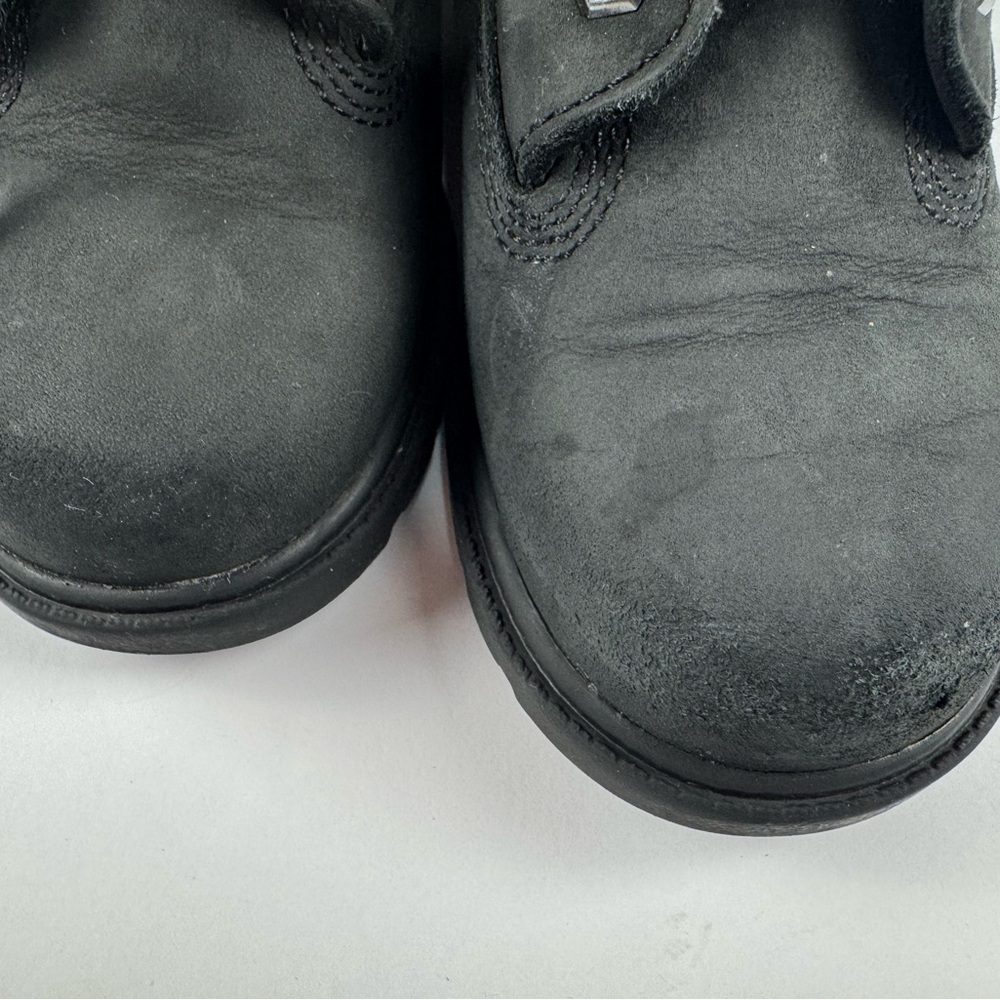 Timberland Black Nubuck Toddler 6-inch waterproof black boot size 10 - Picture 9 of 9